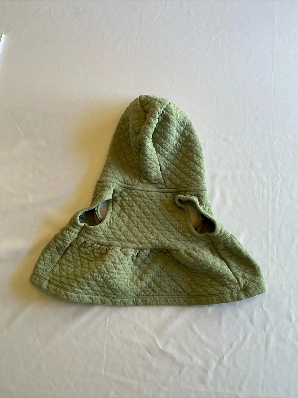 Carter's Quilted Hooded Vest in Olive